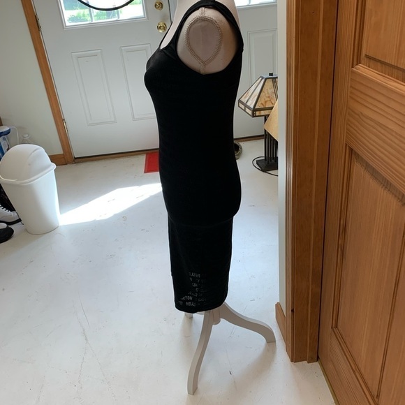 COPY - Gabrielle Union NY & Co tank dress medium L38 in 18 pit carry on graphic - Picture 2 of 4